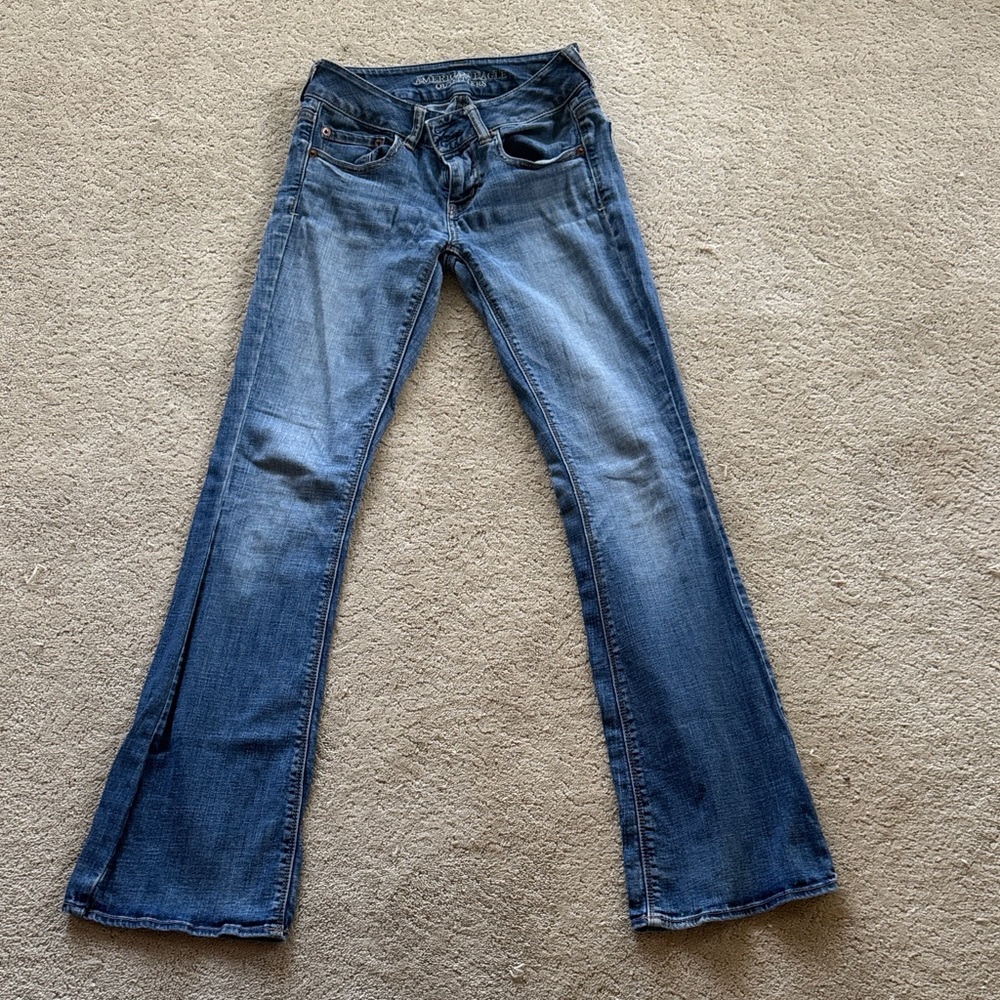 American Eagle Medium Wash Flare Jeans
